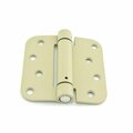 Patioplus 4 x 4.62 in. Radius Corner Prime Coat Hinge PA3860039